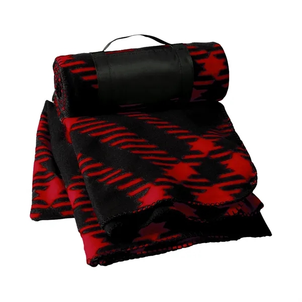 Rolled Up Fleece Blanket... from ASI 30208 A P Specialties / AP Specialties