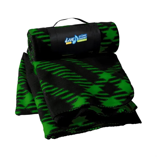 Rolled Up Fleece Blanket... from ASI 30208 A P Specialties / AP Specialties