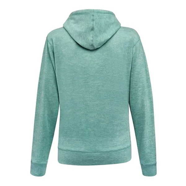 J. America Women's Electric Fleece Hooded Sweatshirt... from ASI 84358 S&S Activewear