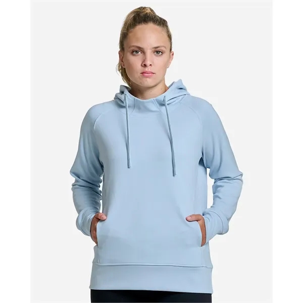 J. America Women's Apex Fleece Hooded Sweatshirt... from ASI 84358 S&S Activewear