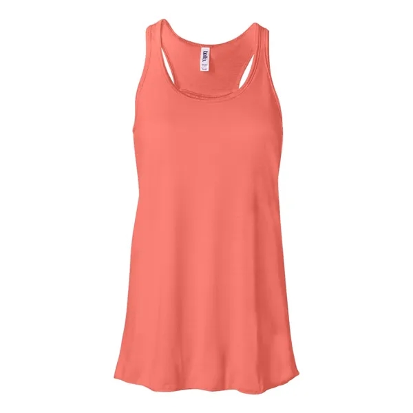 Women's flowy racerback tank top with several fabrications for different colors.... from ASI 84358 S&S Activewear