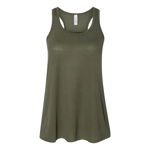 Women's flowy racerback tank top with several fabrications for different colors.... from ASI 84358 S&S Activewear
