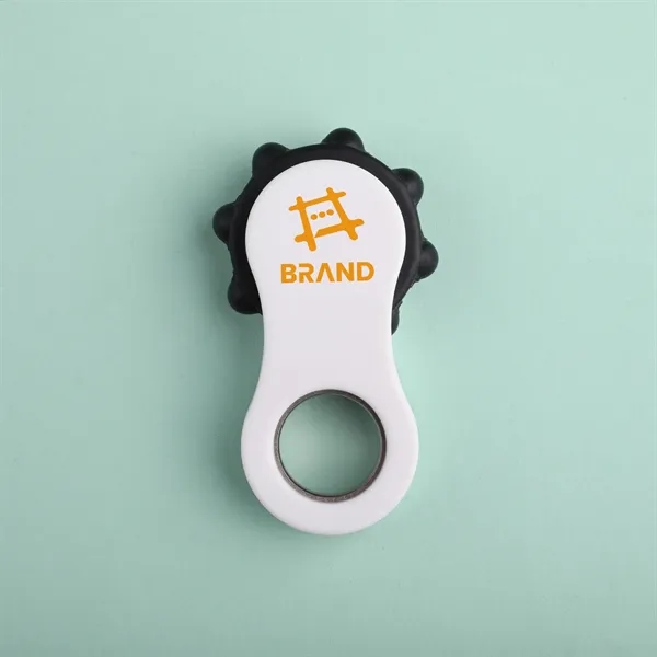 Two-sided finger fidget toy made with recycled ABS plastic.... from ASI 61966 HPG / Mixie