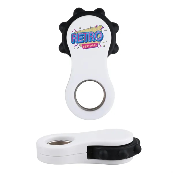 Two-sided finger fidget toy made with recycled ABS plastic.... from ASI 61966 HPG / Mixie