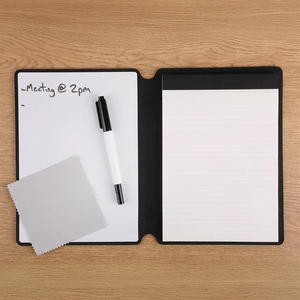 Reusable whiteboard notebook with marker, pen, and erase cloth lets you... from ASI 61966 HPG / HandStands HPG Gold