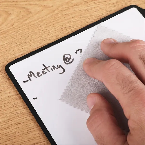 Reusable whiteboard notebook with marker, pen, and erase cloth lets you... from ASI 61966 HPG / HandStands HPG Gold