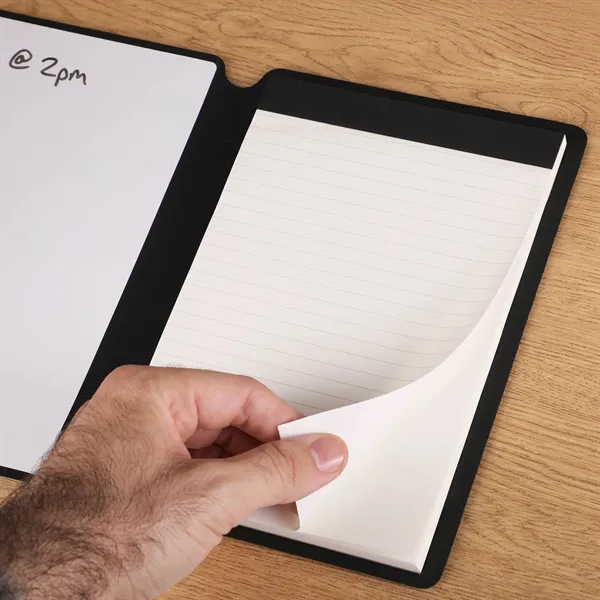 Reusable whiteboard notebook with marker, pen, and erase cloth lets you... from ASI 61966 HPG / HandStands HPG Gold