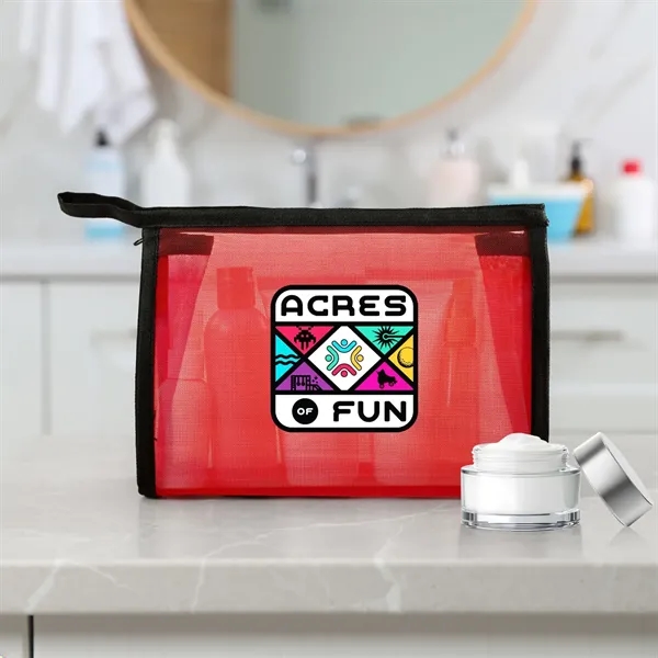 Clear Cosmetic Travel Pouch... from ASI 30208 A P Specialties / AP Specialties