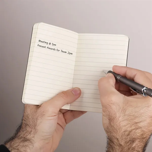 Compact round spinal bound notebook fits in your pocket and lays... from ASI 61966 HPG / HandStands HPG Gold