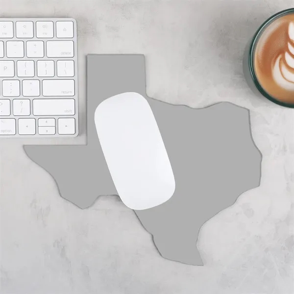Show off your state pride with this Texas-shaped mousepad made for... from ASI 61966 HPG / Best Promotions USA