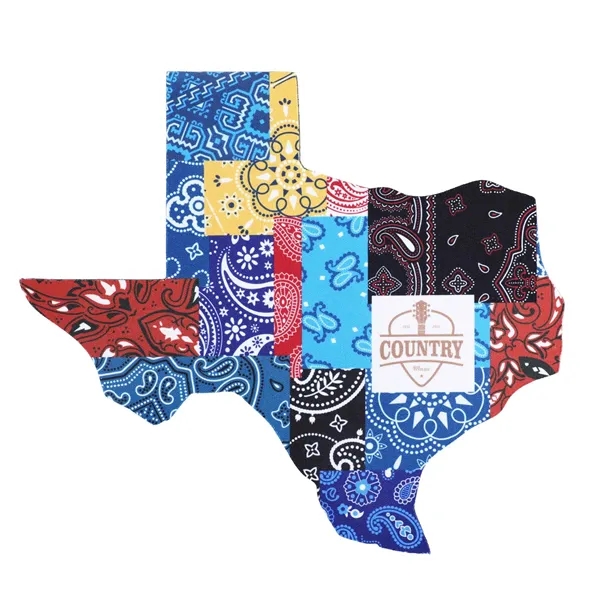 Show off your state pride with this Texas-shaped mousepad made for... from ASI 61966 HPG / Best Promotions USA