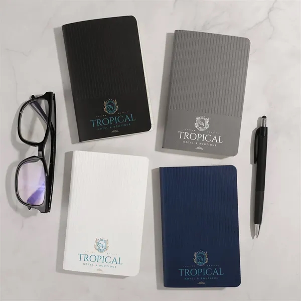 Compact round spinal bound notebook fits in your pocket and lays... from ASI 61966 HPG / HandStands HPG Gold