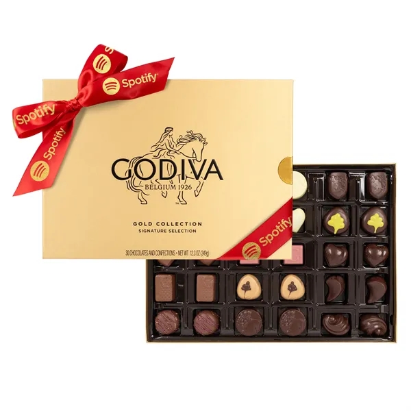 Godiva Gold Collection 30pc 12.3 oz Box... from ASI 44900 NC Custom (CI/Lanco) / Chocolate Inn