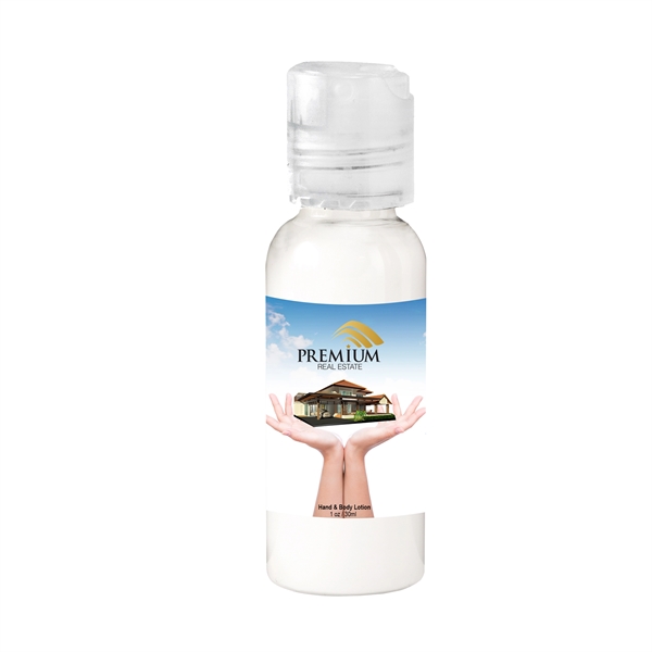 White rain scent luxury hand/body lotion, in crystal clear PET plastic... from ASI 90807 Tekweld