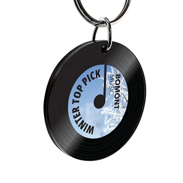 Replica Vinyl Record Acrylic Key Tag... from ASI 72521 Morris Magnets / Laser Cuts