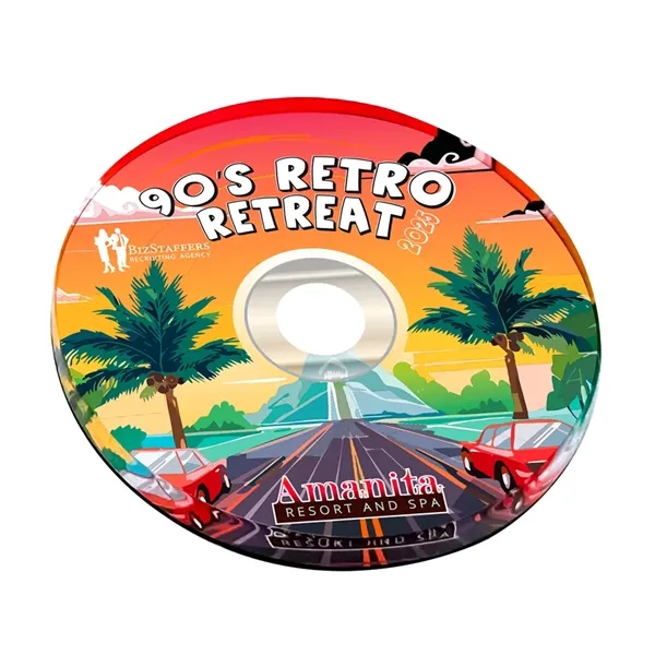 Replica CD / Compact Disc Acrylic Magnet... from ASI 72521 Morris Magnets / Laser Cuts