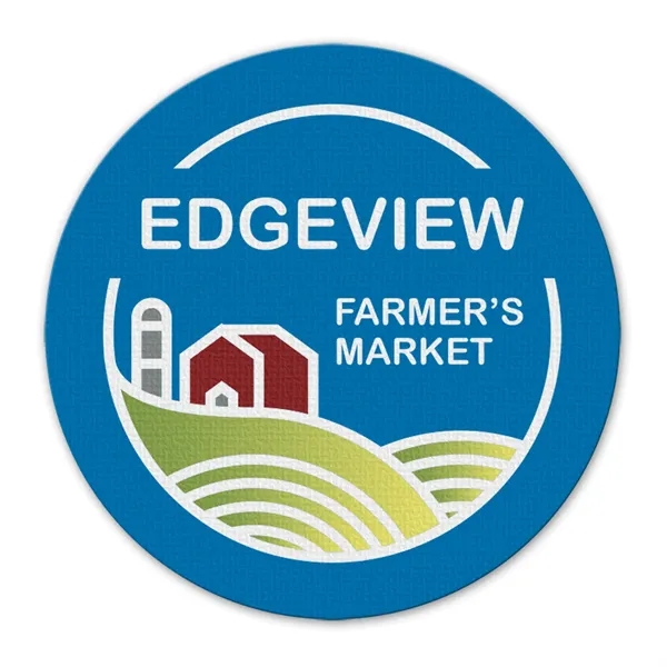 4.75" Diameter round jar opener made of rubber, with a full-color... from ASI 54040 Fey Promo / Mi Line by Fey