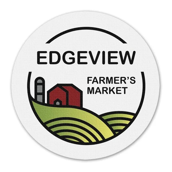 4.75" Diameter round jar opener made of rubber, with a full-color... from ASI 54040 Fey Promo / Mi Line by Fey