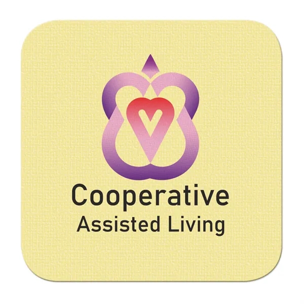 4.75"H x 4.75"W square jar opener made of rubber, with a... from ASI 54040 Fey Promo / Mi Line by Fey