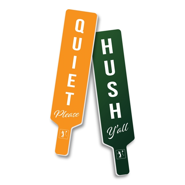 Golf Paddle Double Sided Full Color Paddle w/ Handle... from ASI 54322 FireSprint Printing / FireSprint Line