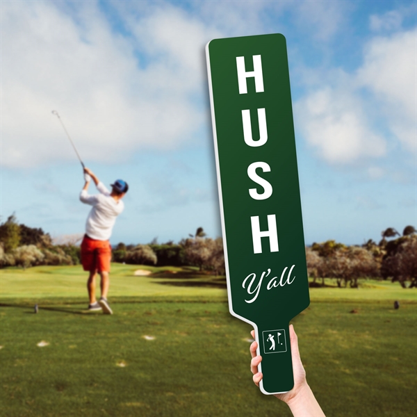 Golf Paddle Double Sided Full Color Paddle w/ Handle... from ASI 54322 FireSprint Printing / FireSprint Line