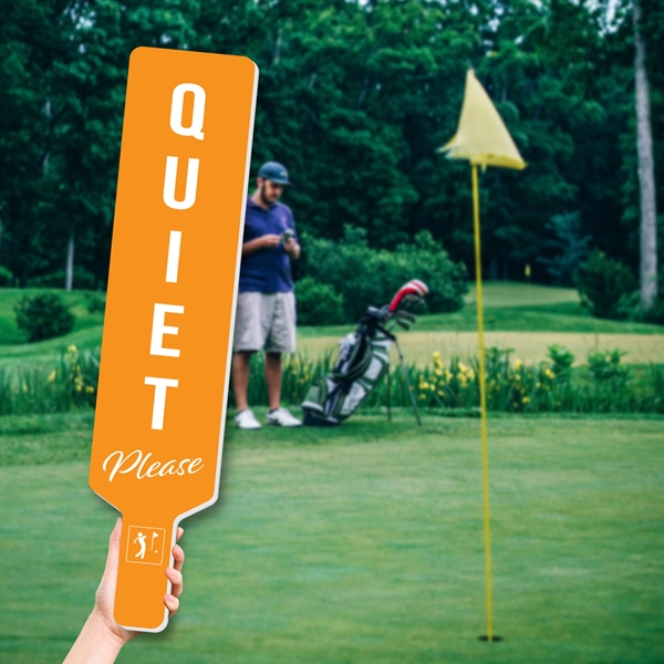 Golf Paddle Double Sided Full Color Paddle w/ Handle... from ASI 54322 FireSprint Printing / FireSprint Line