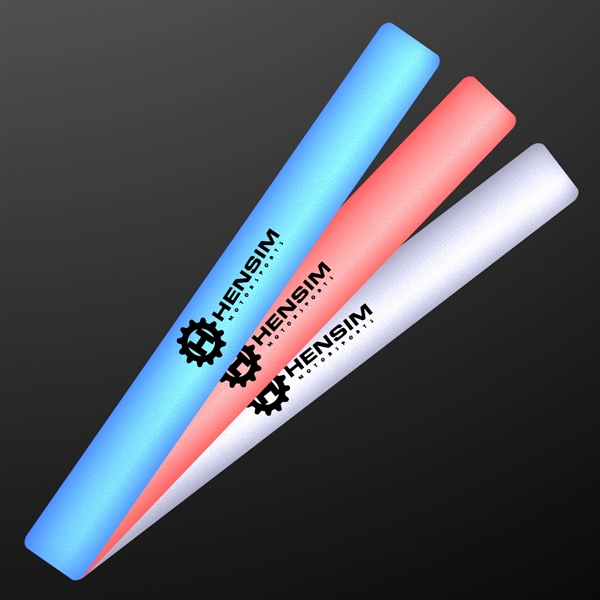 Blank or imprinted. Custom Steady LED light up foam stick.... from ASI 34194 ALightPromos / Alight Promotional Products