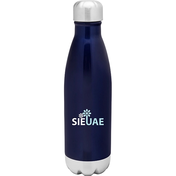 17 oz double wall 18/8 stainless steel thermal bottle with copper... from ASI 51197 ETS Express, LLC