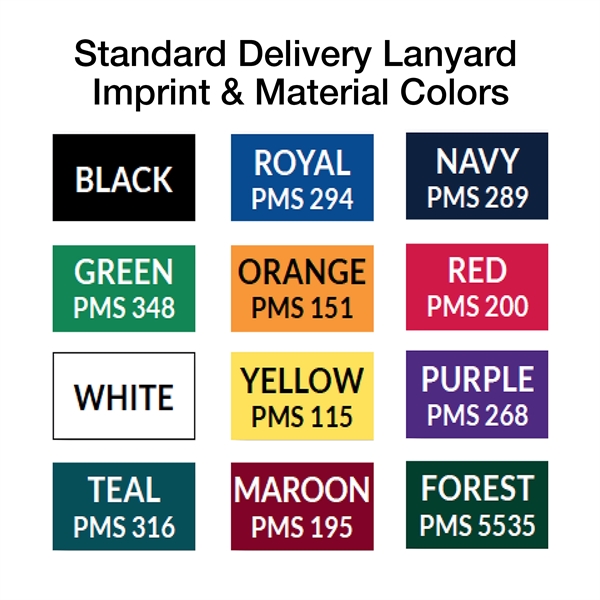 5-Day Rush available! Custom tubular lanyards with a great selection of... from ASI 79898 Promovision / PROMOVISION