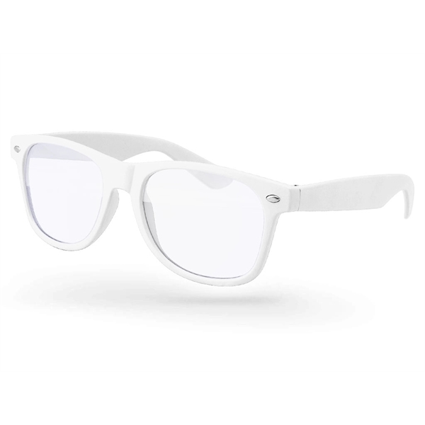 Quality PC Retro sunglasses with clear blue light UV400 impact resistant... from ASI 57371 Eyevertising / Eyevertising®