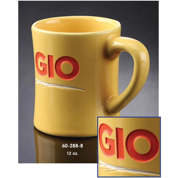 14 oz. ceramic diner mug.... from ASI 40261 Berney-Karp Inc / Creative Source