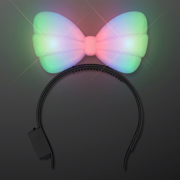 Color Change Light Up Bow Headband; Blank and Imprint Pricing... from ASI 34194 ALightPromos