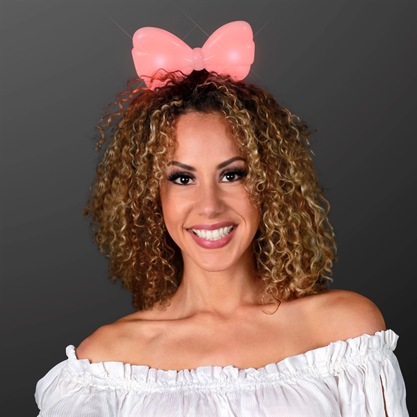 Color Change Light Up Bow Headband; Blank and Imprint Pricing... from ASI 34194 ALightPromos