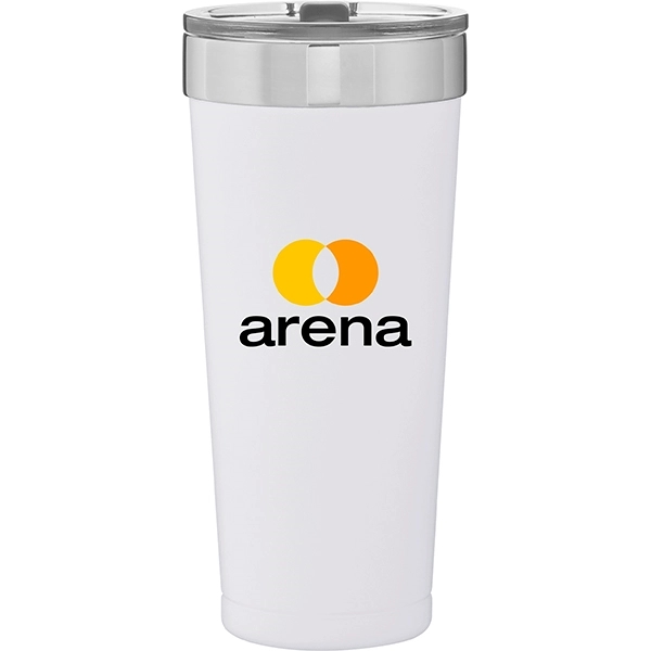 20.9 oz double wall 18/8 stainless steel thermal tumbler with copper... from ASI 51197 ETS Express, LLC