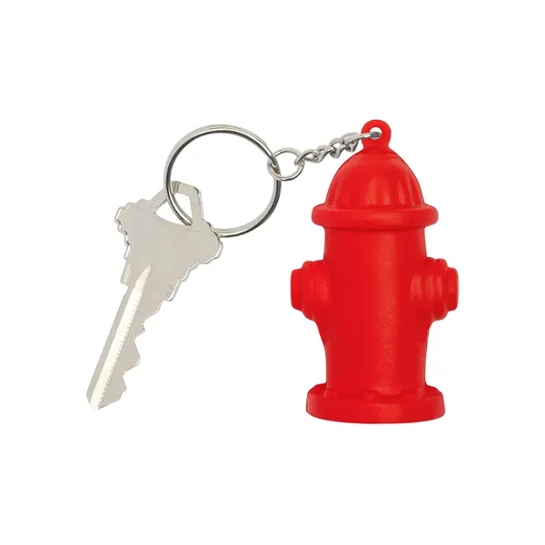Fire Hydrant Shape Stress Ball Keychain... from ASI 79530 Prime Line