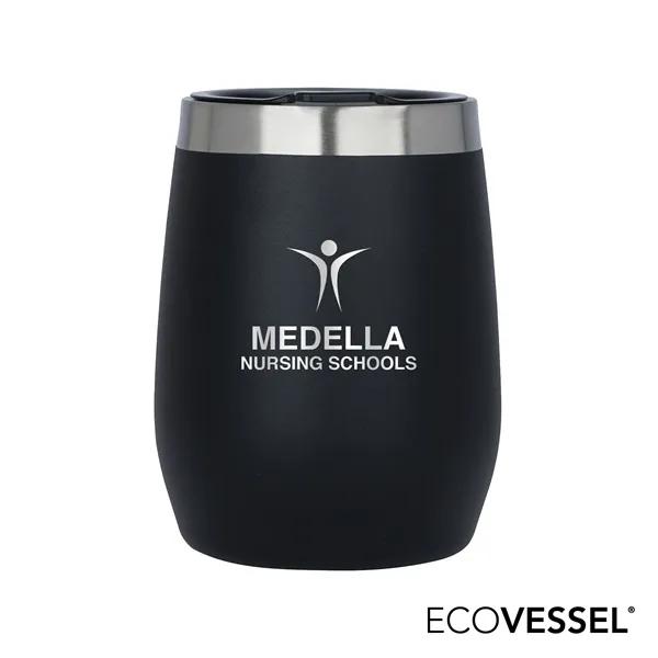 EcoVessel® Port 10 oz. Vacuum Insulated Wine Tumbler... from ASI 67866 Logomark/Valumark