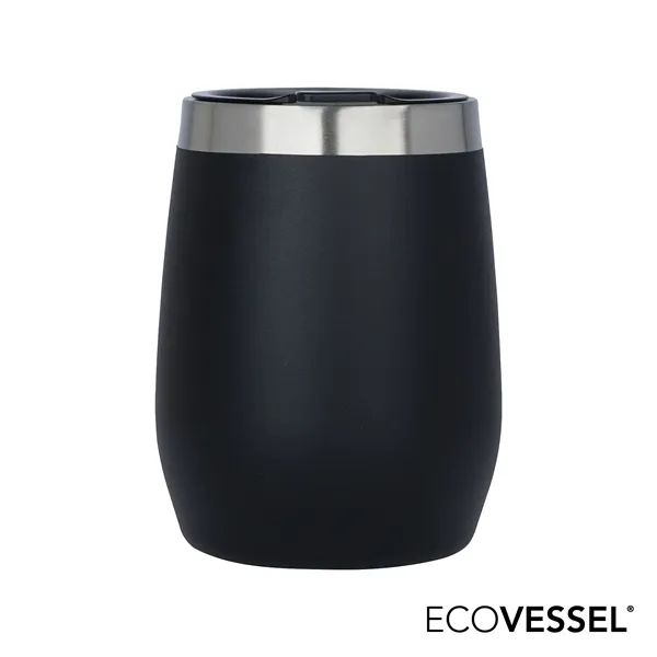 EcoVessel® Port 10 oz. Vacuum Insulated Wine Tumbler... from ASI 67866 Logomark/Valumark