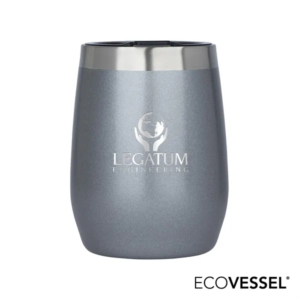 EcoVessel® Port 10 oz. Vacuum Insulated Wine Tumbler... from ASI 67866 Logomark/Valumark