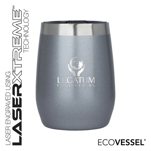 EcoVessel® Port 10 oz. Vacuum Insulated Wine Tumbler... from ASI 67866 Logomark/Valumark