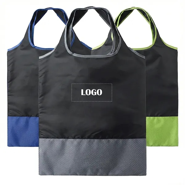Large size 210 denier polyester tote bag with 1 color silkscreen... from ASI 37218 Athena Promo (tm)