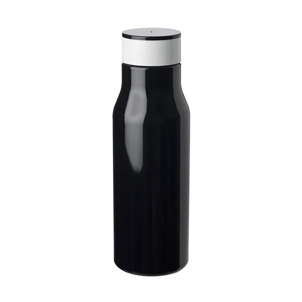 Soft plastic water bottle with twist-off cap of 25 oz capacity... from ASI 37218 Athena Promo (tm)