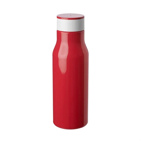 Soft plastic water bottle with twist-off cap of 25 oz capacity... from ASI 37218 Athena Promo (tm)