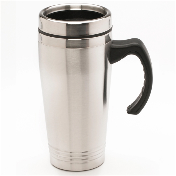 16 ounce stainless steel tumbler with double wall insulation and thumb... from ASI 39820 Opusline (Benmex) / Opus Line
