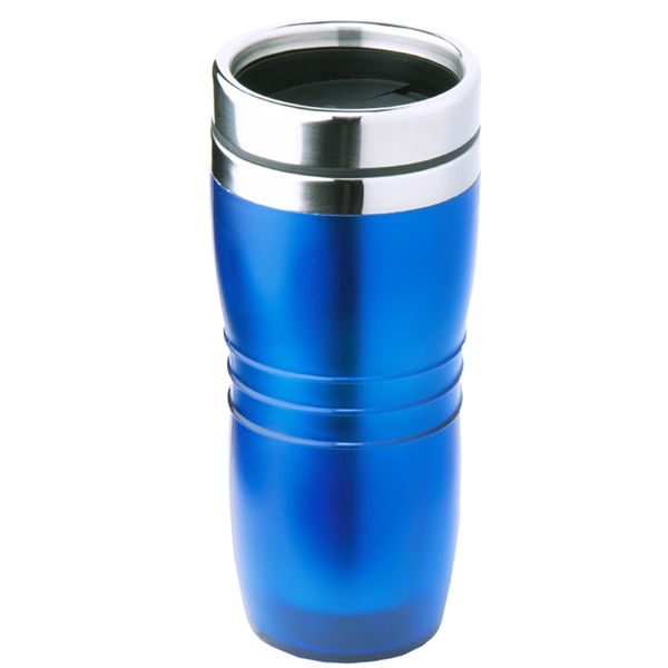 16 oz. tumbler with stainless steel interior, acrylic outer shell, double... from ASI 39820 Opusline (Benmex) / Opus Line