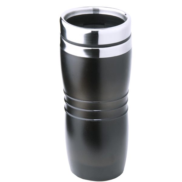 16 oz. tumbler with stainless steel interior, acrylic outer shell, double... from ASI 39820 Opusline (Benmex) / Opus Line