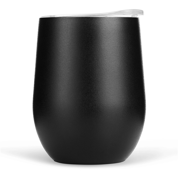 12 ounce stainless steel wine cup with vacuum insulation and spill... from ASI 39820 Opusline (Benmex) / Opus Line