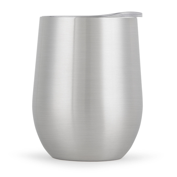 12 ounce stainless steel wine cup with vacuum insulation and spill... from ASI 39820 Opusline (Benmex) / Opus Line