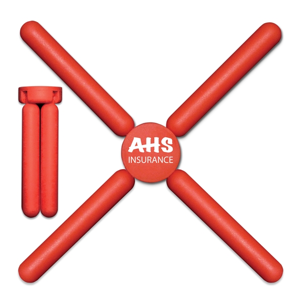 4" L x 1-3/8" W (closed) foldable silicone trivet that's heat... from ASI 54040 Fey Promo / Fey Mi Line by Fey