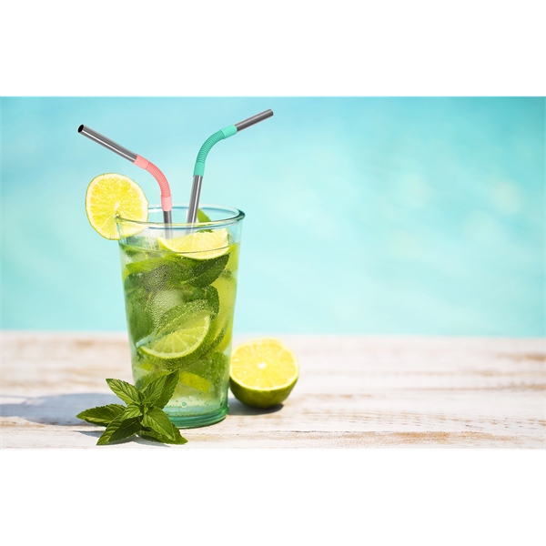 Stainless steel re-usable straw.... from ASI 31518 ADNART