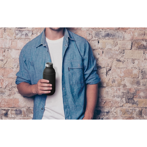 Stylish Double wall vacuum insulated stainless steel water bottle.... from ASI 31518 ADNART